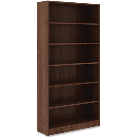 Lorell LLR99792 - Walnut Laminate Bookcase