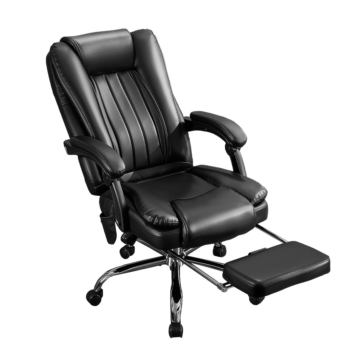 Massage Office Chair with Footrest - Ergonomic High Back Executive Chair 500lbs Capacity