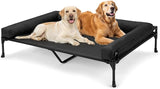 Elevated Raised Dog Bed-Cooling Outdoor Dog Cot Bed for Large Sized Dogs