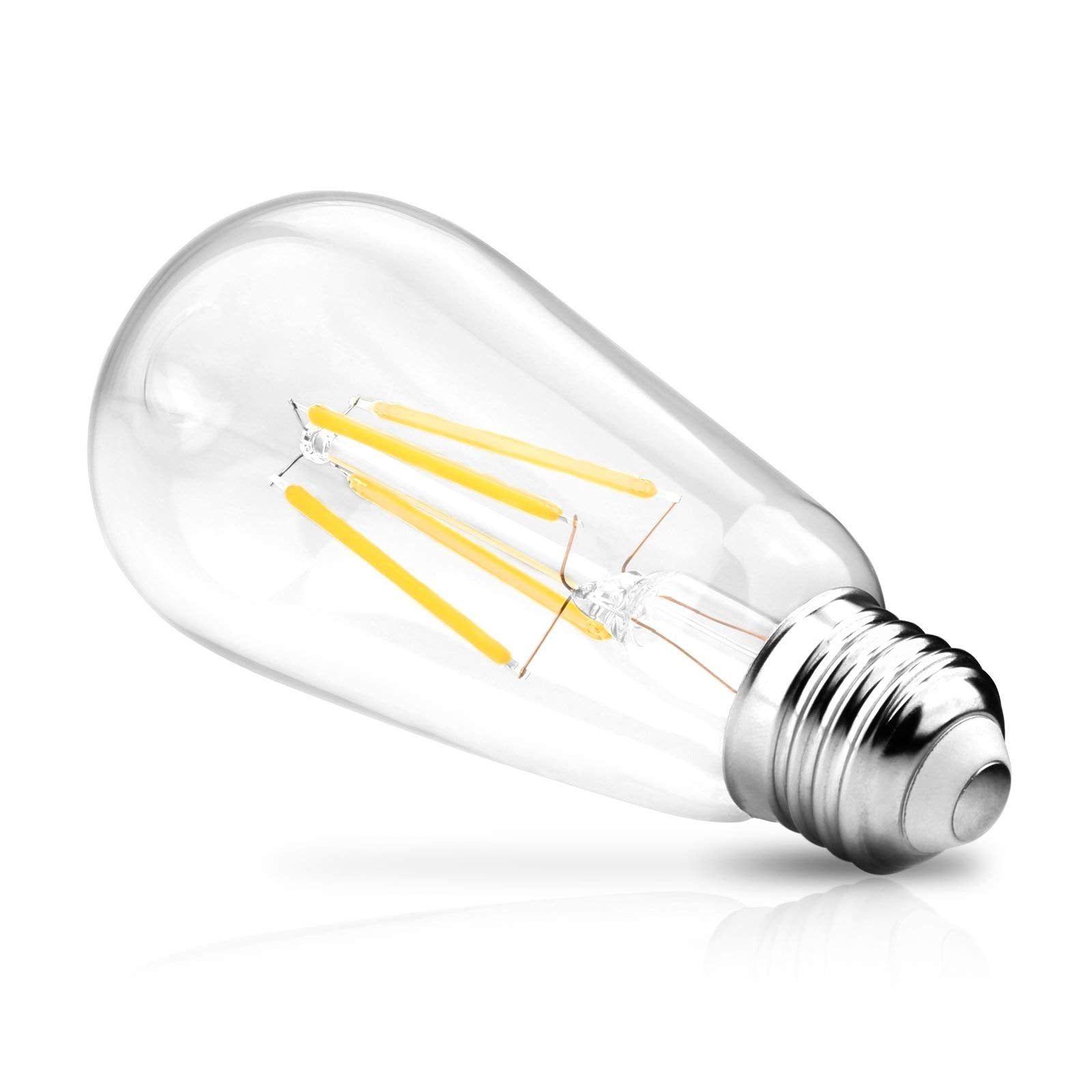 Vintage LED Edison Bulbs, 6W, Equivalent 60W, High Brightness Daylight