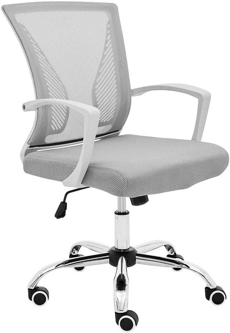 Zuna Mid-Back Office Task Chair - Ergonomic Back Supporting Mesh Back Desk Chair