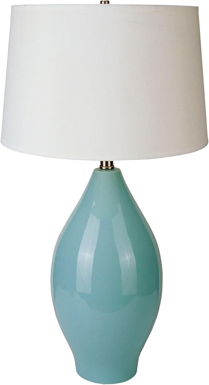 International 6202GN Ceramic Table Lamp, 16" x 16" x 28"
