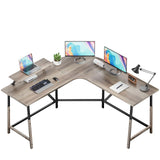 L Shaped Desk 55 inch L Shaped Gaming Desk, Ergonomic Corner Desk