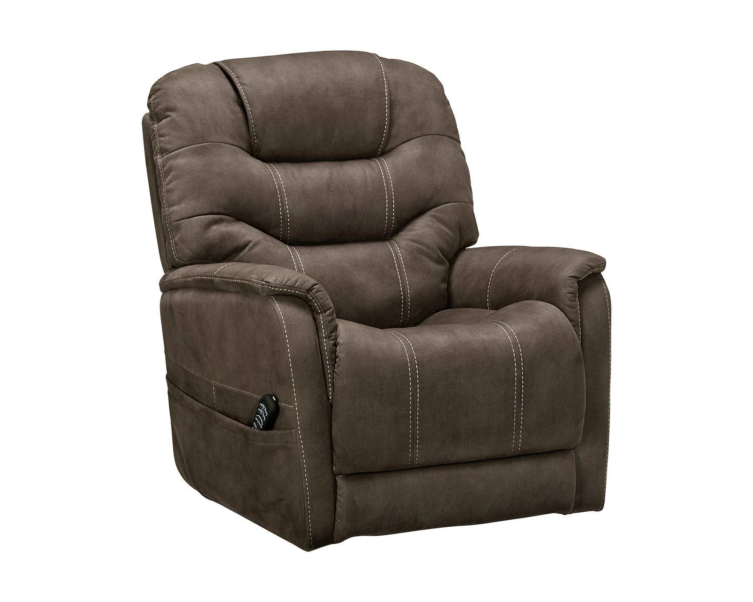 Ballister Contemporary Power Lift Recliner, Brown
