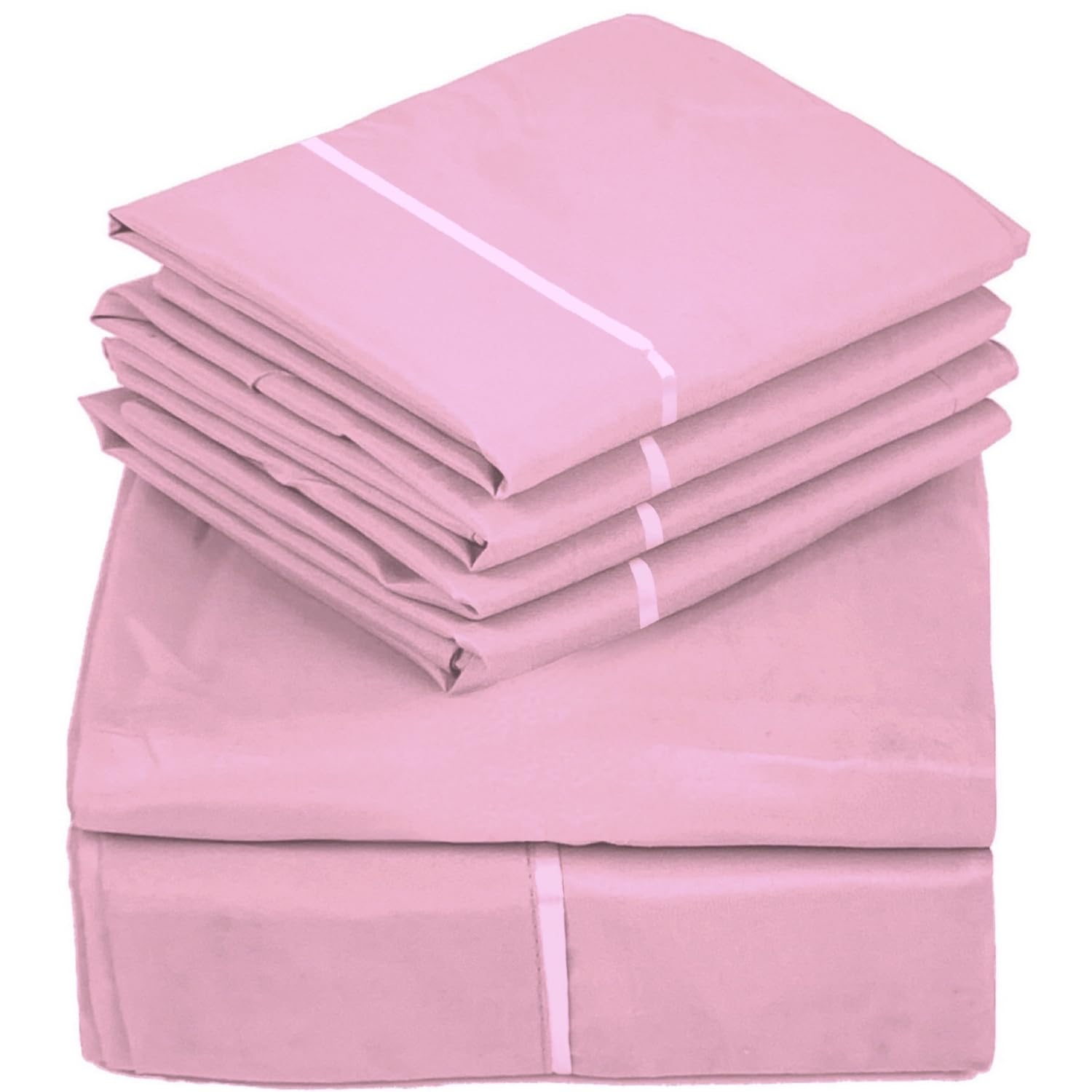 6 PC Rayon Bed Sheets Set, Vegan Sheets with Cooling Effect