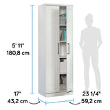 HomePlus Storage Cabinet/ Pantry cabinets, Soft White finish