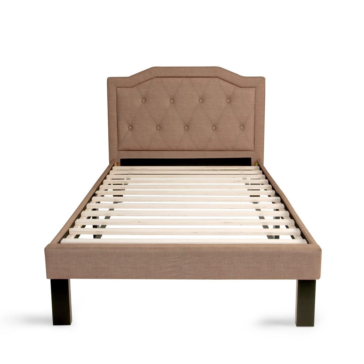 Bed, twin, Brown