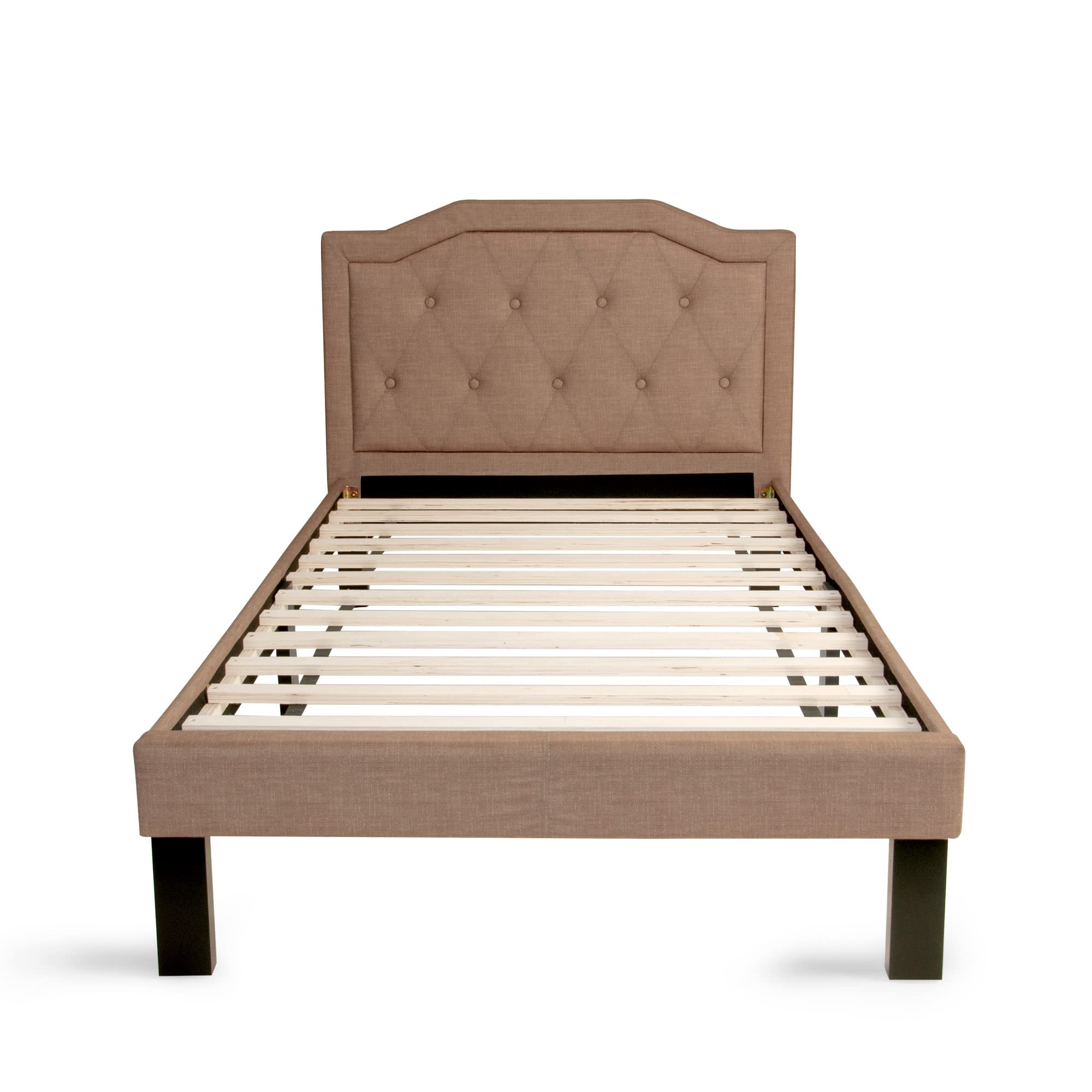 Bed, twin, Brown