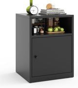 Storage Cabinet with Doors and Shelves, Display Cabinet with Glass Doors, Pantry Cabinet