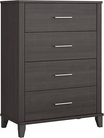 Somerset Chest of Drawers in Platinum Gray