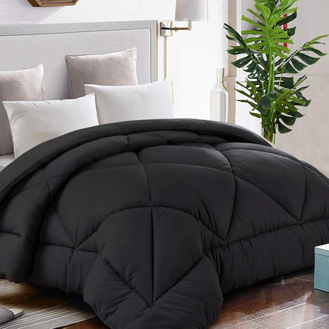 All Season Queen Comforter Winter Warm Summer Soft Quilted Down Alternative Duvet