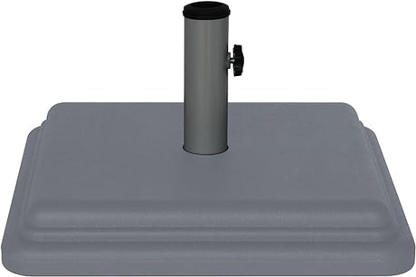 Weight 40 Pound Umbrella Base - Weighted Umbrella base For Use With Patio