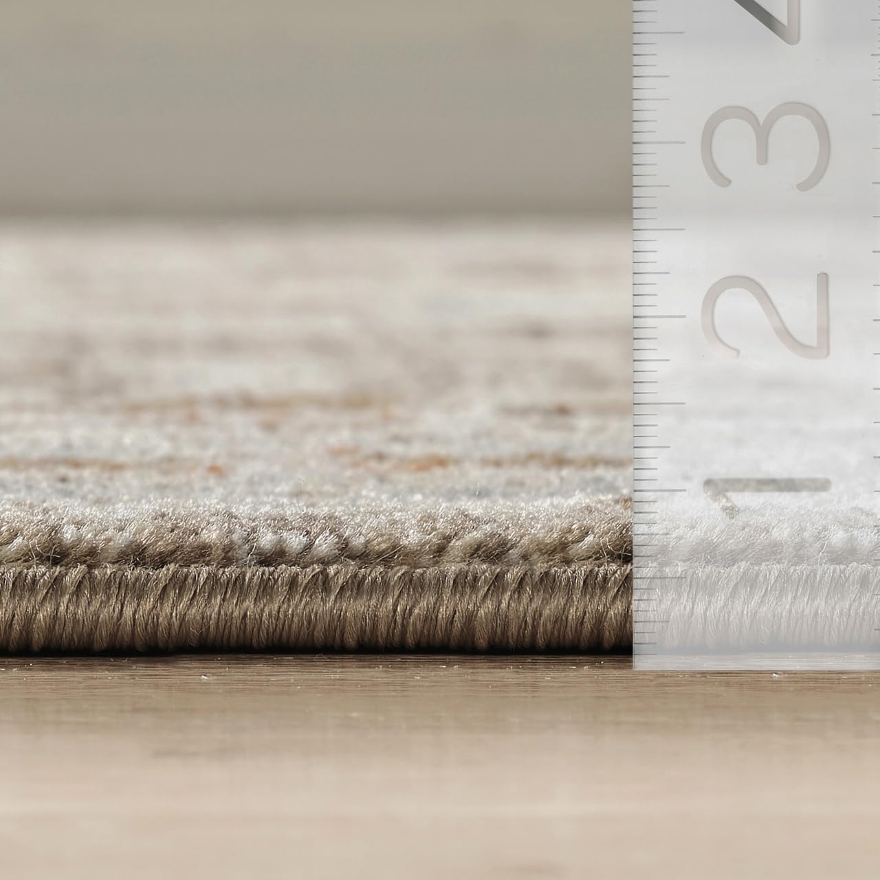 8x10 Brown Oriental Vintage Area Rug - Alara Collection