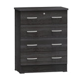 Cindy 4 Drawer Chest Wooden Dresser