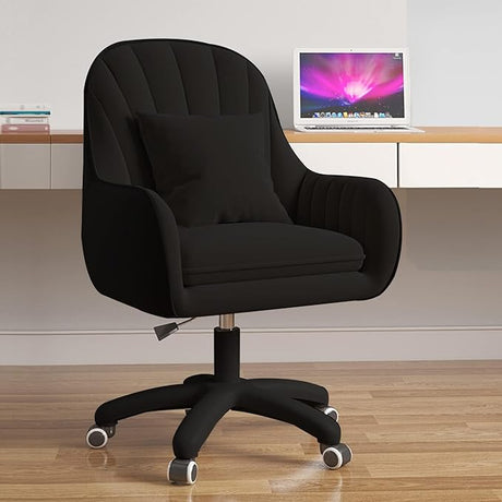 Cute Office Chair Home Computer Chairs Adjustable Task Chairs Modern Office Chair Makeup Chair 360° Swivel Computer Chai