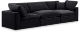 189Black-S119 Comfy Collection Modern | Contemporary Upholstered Modular Sofa