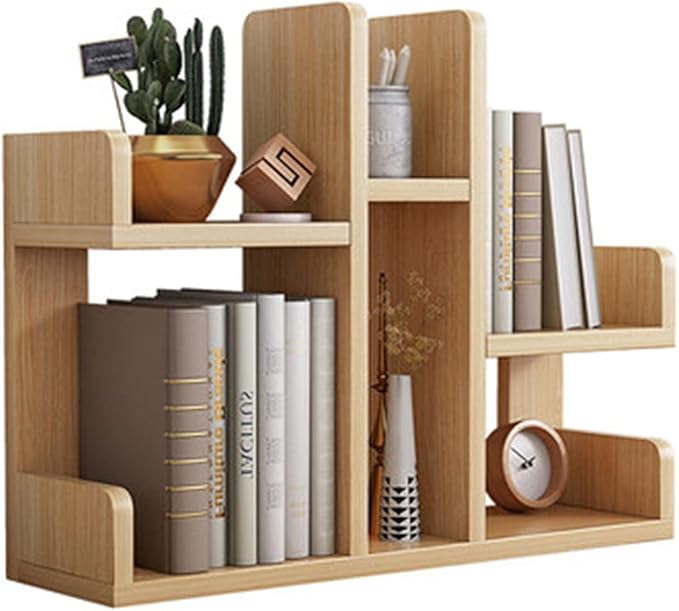 Wooden Bookshelf Floor Standing Bookcase Bookshelf Simple Modern Floor Desk