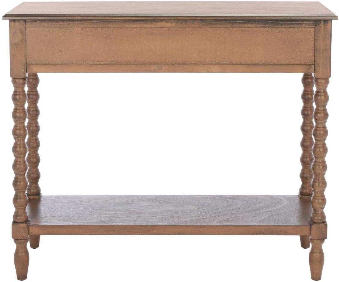Home Collection Athena Brown 2-Drawer Console Table, 0