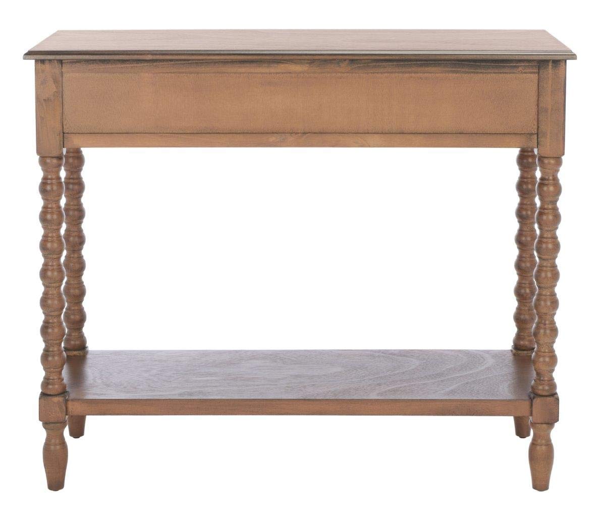 Home Collection Athena Brown 2-Drawer Console Table, 0