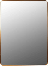 Elllen Mirror with Black Metal Frame, 22" x 30"