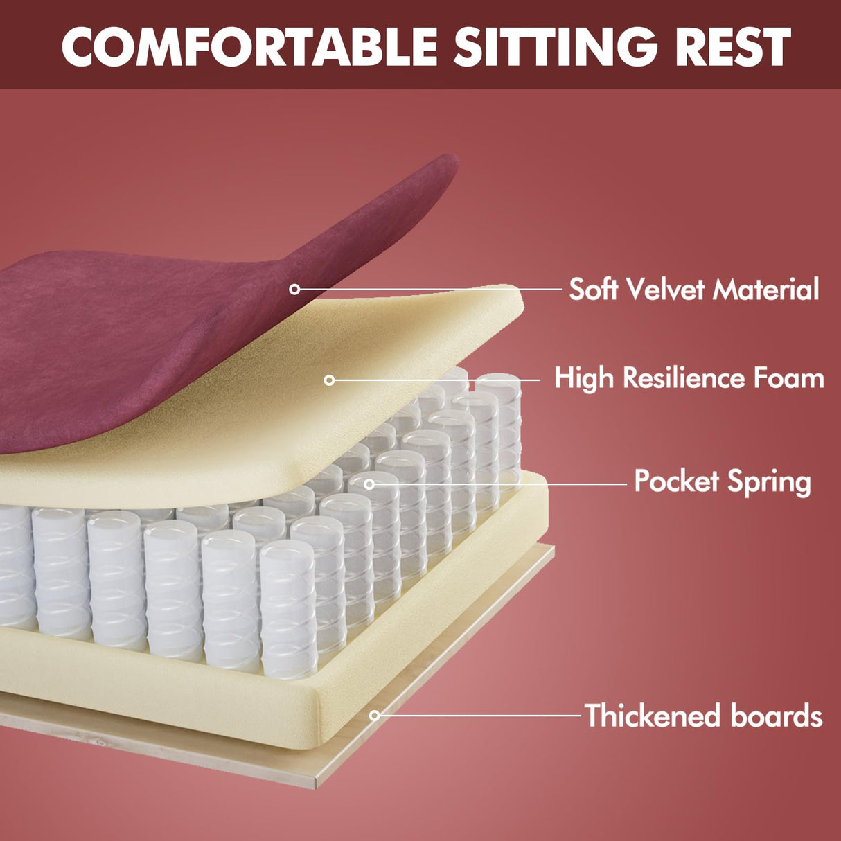 Ergonomic Gaming Chair with Footrest and Massage Lumbar Support