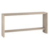 Osman Console Table, 64" Wide, White