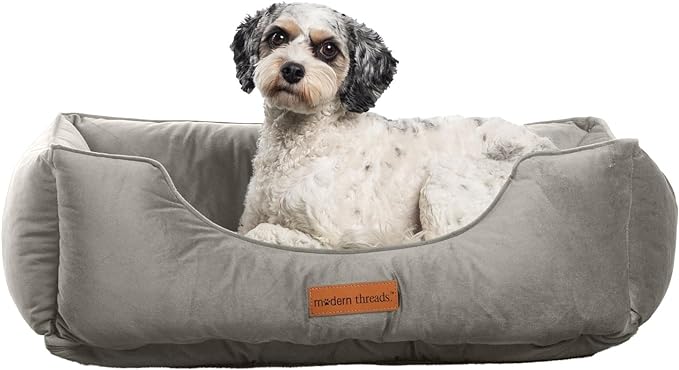 Luxury Dog Bed - Comfortable Tufted Velvet Cushion for Small to Large Dogs