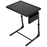 TV Tray, Adjustable TV Dinner Tray, 20.5 x 15.4 inch Folding Tray Table