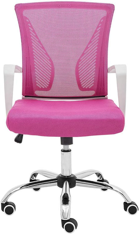 Zuna Mid-Back Office Task Chair - Ergonomic Back Supporting Mesh Back Desk Chair