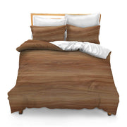 Printed Comforter Cover Set Full Size Trees Wood Yellow Wood Oak Fragrant Wood