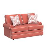 Coral Springs Model 8-020-S260C Loveseat with Two Matching Pillows Love Seats