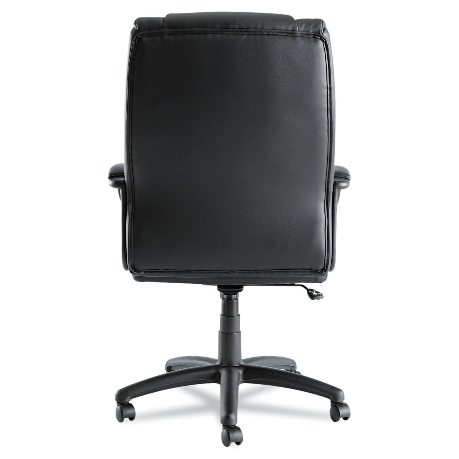Fraze Series 17.71 in. to 21.65 in. Seat Height Executive High-Back Swivel/Tilt Bonded Leather Chair - Black