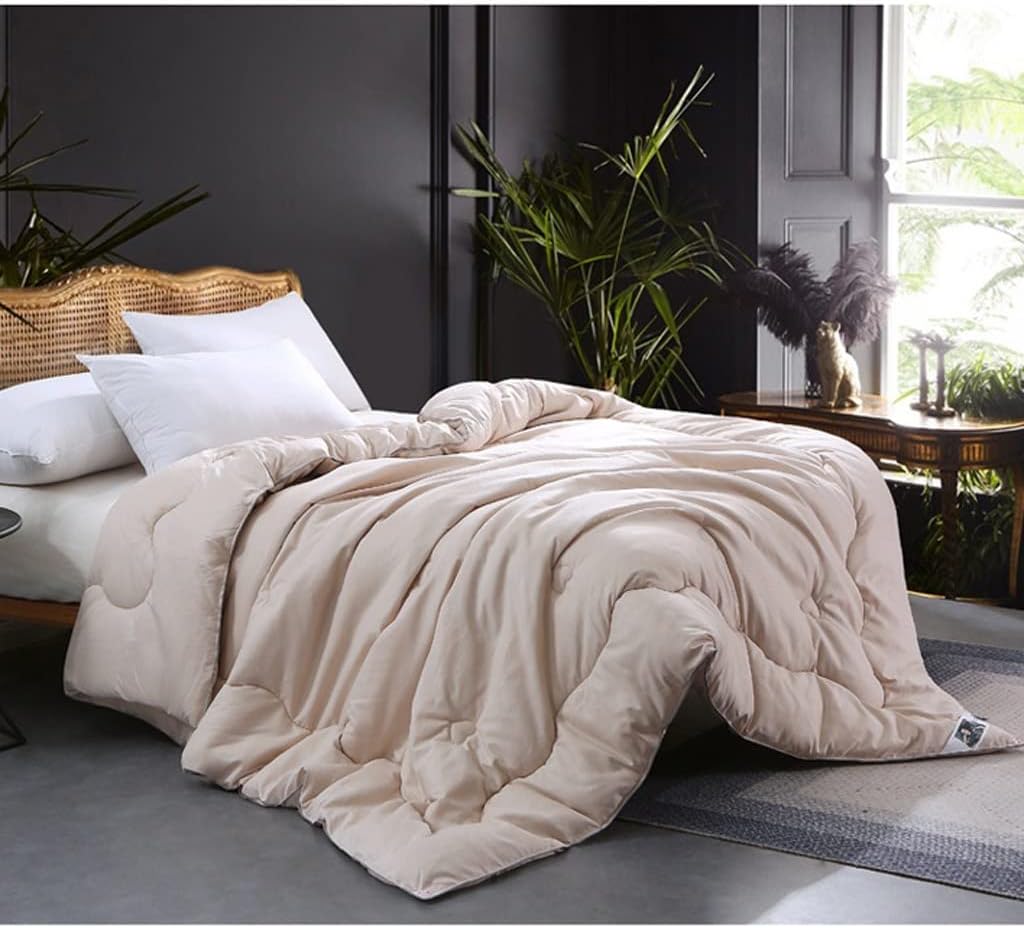 Silk Quilts Warm Winter Duvet Insert Quilted Bed Comforter King Queen Full Twin Size
