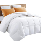 Premium 2100 Series Queen Comforter All Season Breathable Cooling White Comforter