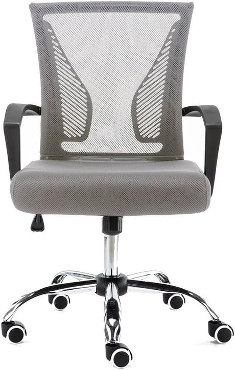 Zuna Mid-Back Office Task Chair - Ergonomic Back Supporting Mesh Back Desk Chair