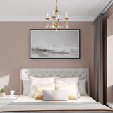 Lighting 6424-48 Chesterfield 4 Light Mini Chandelier, Antique Gold Leaf