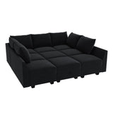 Modular Sectional Sofa with Ottoman Modular Sleeper Sectional Couches for Living Room