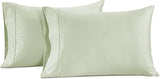 100% Egyptian Cotton Pillow Cases Queen Size Set of 2 (20"x30") - 1000 Thread Count Pillowcases Queen Size