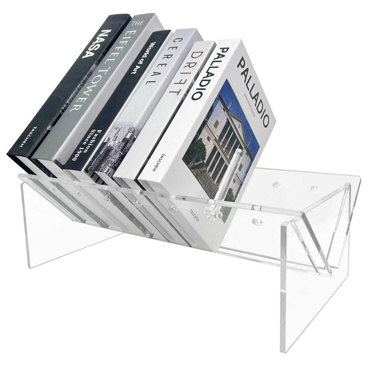 Acrylic Desktop Bookcase,Desktop Bookshelf,for Office Home Shelf Display
