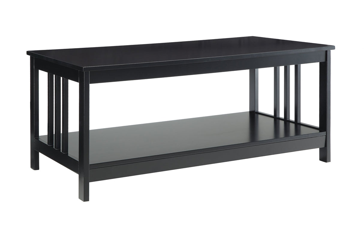 Mission Coffee Table, Black