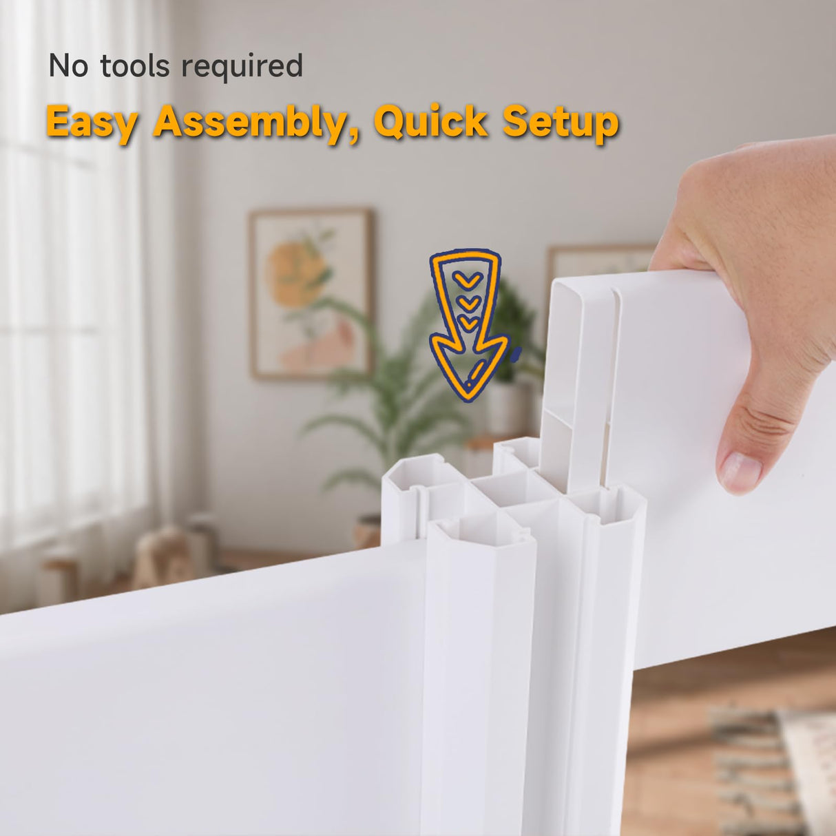 Whelping Box with Pig Rails - 48x48x18 Inch for Small to Large Breed Dogs