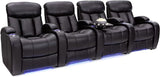 Grenada Home Theater Seating, Living Room, Top Grain Leather 7000, Power Recline