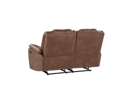 Katrine Brown Manual Loveseat