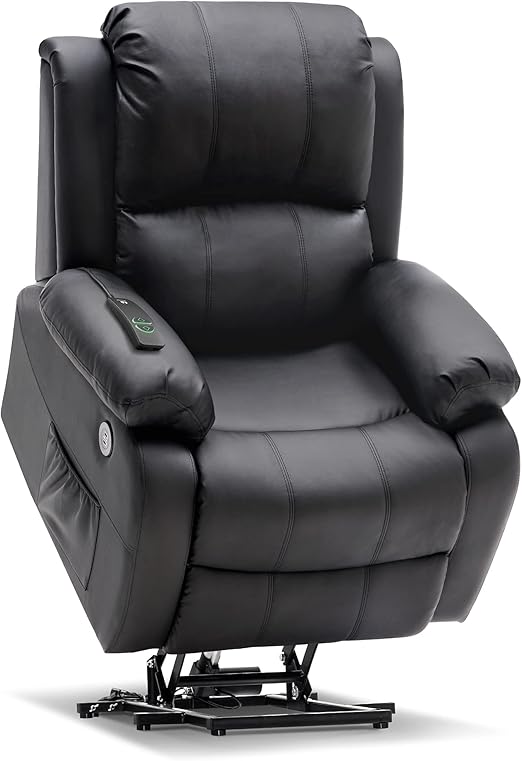 Small-Regular Power Lift Recliner Chair with Massage and Heat for Petite Elderly People,