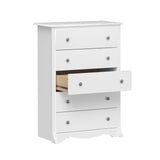 Sonoma Superior 5-Drawer Chest for Bedroom - Spacious and Stylish Chest of Drawers