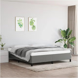 SHZG Bed Frame Dark Gray 72"X83.9" California King Fabric 347114