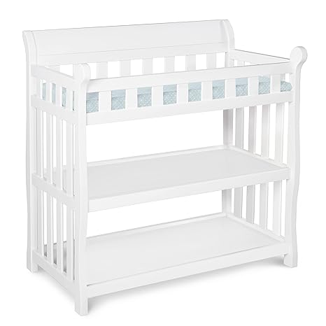 Eclipse Changing Table, Ebony Black