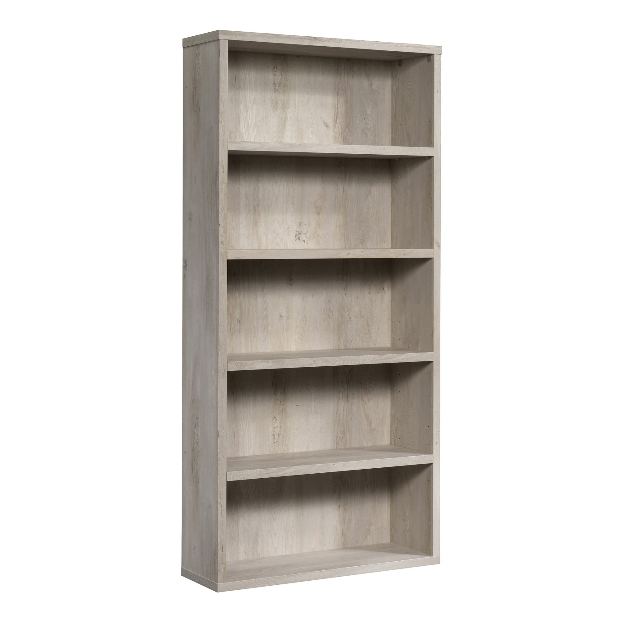 Optimum 73-1/2"H 5-Shelf Bookcase, Chalked Chestnut