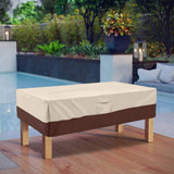Rectangular Coffee Table Cover - Outdoor Lawn Patio Furniture Covers