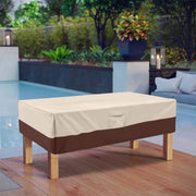 Rectangular Coffee Table Cover - Outdoor Lawn Patio Furniture Covers